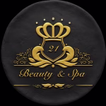 Professional beauty services including hair styling, rejuvenating facials, relaxing massages, threading, waxing, and custom henna at Twenty One Beauty and Spa.